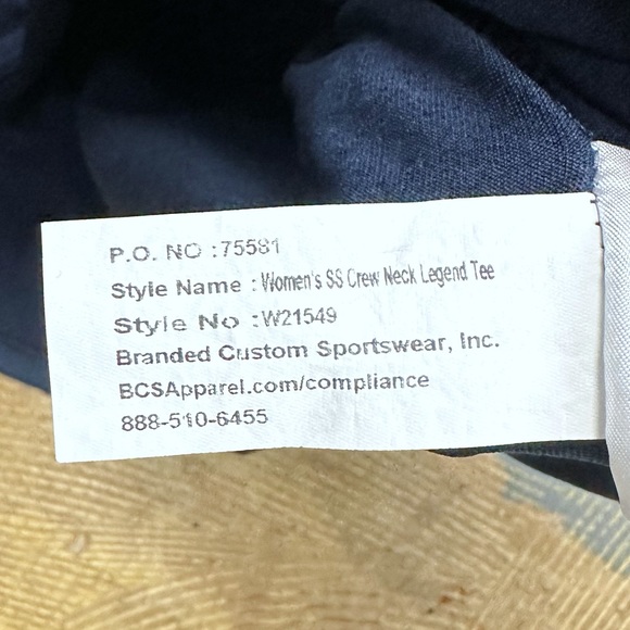 Nike USA Soccer Short Sleeve Shirt Navy Blue Large USWNT - Picture 7 of 8